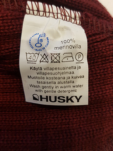*Husky*, soe, stiilne (100% meriino) (3 foto / 3)