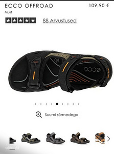 Сандалии экко, 39-40 (2 фото из 2)