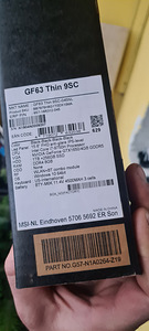 Msi Gf63 Thin 9sc Koos 27" nõgus Full HD LED VA monitor MSI (4 foto / 4)