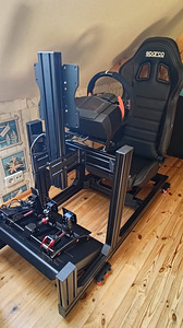 Simrig roolikomplekt (fanatec, heusinkveld, sim-lab, sparco) (7 foto / 8)