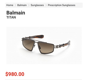 Balmain Titan päikeseprillid (7 foto / 7)