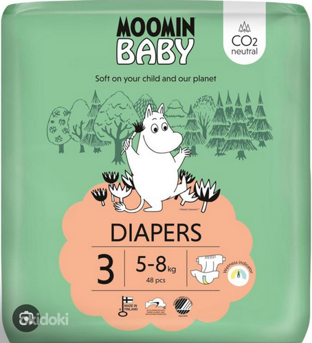 Подгузники Muumi baby №3