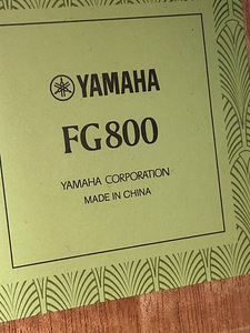 Yamaha FG800 akustiline kitarr | Akustiline kitarr (2 foto / 3)