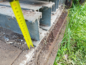 Tsingitud metallist talad (2 foto / 4)