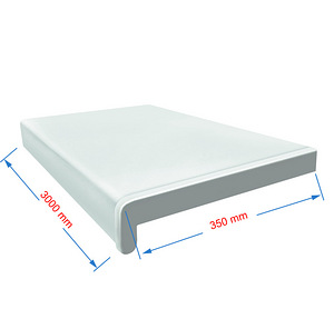 Aknalaud (PVC) 350x3000 Valge (1 foto / 2)