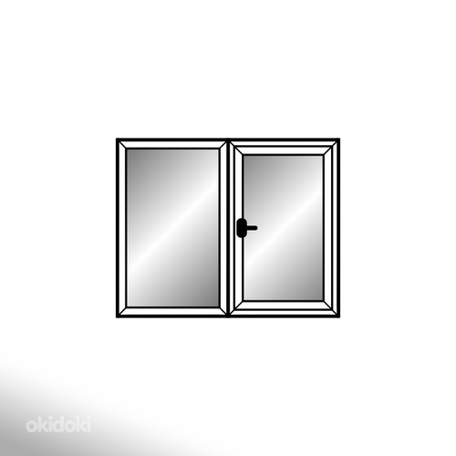Окно ПВХ 1750x1200