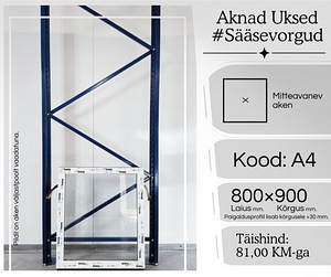 PLASTIKAKNAD 800×900 (№ A4) KINNINE AKEN (1 foto / 9)