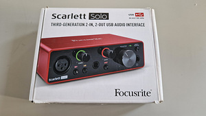 Focusrite Scarlett Solo 3. gen. (1 foto / 3)