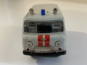 Mudelauto UAZ-452B Kiirabi 1:43 Made in USSR (5 foto / 10)