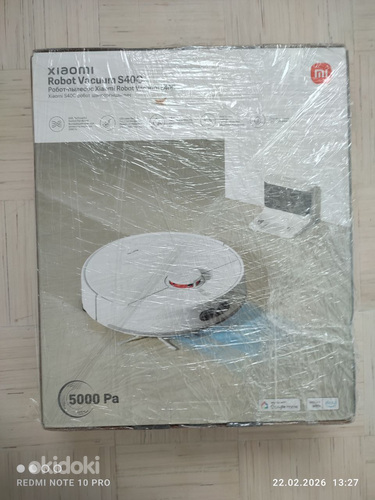 Робот пылесос Xiaomi Robot Vacuum S40C.