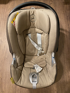 Cybex Aton Q turvahäll, limestone värv + isofix alus (2 foto / 2)