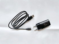 Зарядка для телефона 5W + USB/MicroUSB v2.0 кабель, 1.2m