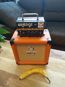 Orange Micro Dark kitarrivõimendi + Orange 8" kõlar