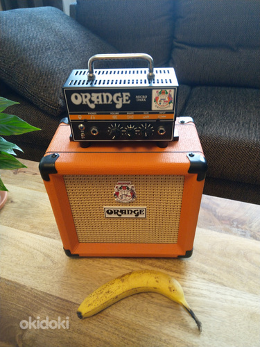 Orange Micro Dark kitarrivõimendi + Orange 8" kõlar (foto #1)