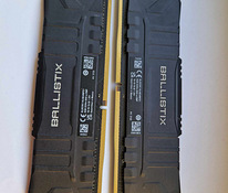 16 ГБ DDR4 (2x8 ГБ) Crucial Ballistix 3600MHZ CL16