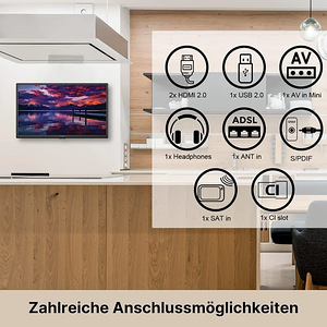 STRONG HD TV 24"/ UUS/ SRT24HE4023/ LED TV/ Televiisor/Teler (2 foto / 9)