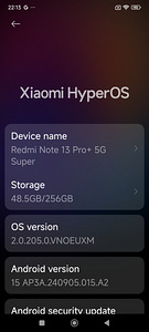 Xiaomi Redmi Note 13 Pro Plus 5G, 2 SIM Cards, 200MP camera (4 foto / 10)