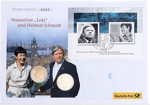 Различные памятные монеты Германии номиналом 2€, монетные карты. (10 фото из 10)