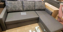 Новый раскладной диван-кровать с большим ящиком в изголовье