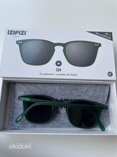 Izipizi #E SUN – Päikeseprillid / Sunglasses Deep Green (foto #2)