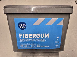 Hüdroisolatsioonimastiks Kiilto Fibergum 20kg / 15L (1 foto / 2)
