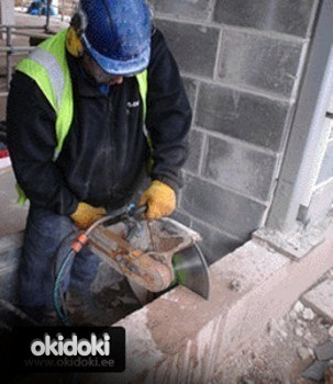 Алмазная резка бетона и бурение отверстий, демонтаж WC кабин (фото #2)