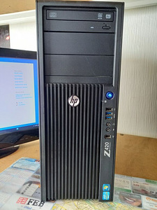 HP Z420 24GB , 256GB , GTX-1050 + GTX-1050Ti (1 foto / 7)