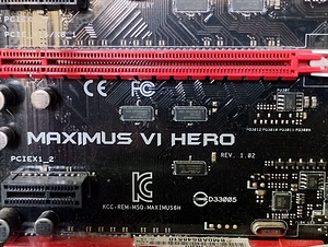 Maximus VI Hero C2 Motherboard i5 8GB GTX770 550W (7 foto / 10)