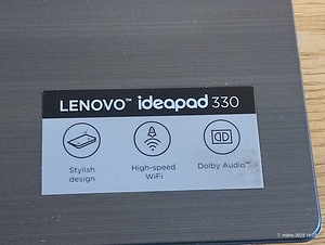 LENOVO IDEAPAD 330-17AST (17,3" EKRAAN) (5 foto / 9)
