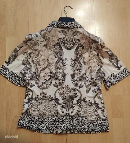 Блузка с лацканами; размер 44 / XL (фото #2)
