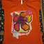 Оранжевая футболка Mothercare, размер 134 см (фото #1)