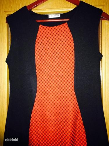 Черно-красное платье, размер 38-40 (фото #2)
