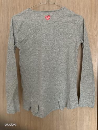 Новая блузка с сердечками Zara, размер 152-158 см (фото #2)