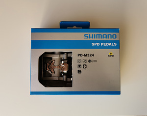Pedaalid Shimano SPD-M324 + klipid Uued (1 foto / 7)