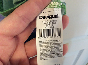 Desigual t-särk s.M (7 foto / 10)