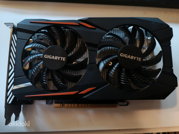 Videokaart Gigabyte GeForce GTX 1050 TI OC, 4GB