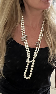 Chanel originaal klassikaline pärlikee (4 foto / 4)