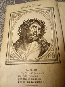 Piibli. Kristuse uus laulu raamat 1903a. 605 lk.635 laulu. (1 foto / 10)