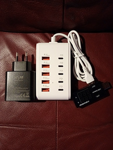 USB kiir laadimise komplekt adapter 45w (2 foto / 4)