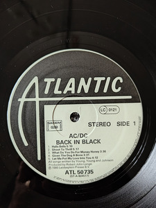 Vinyl LP AC/DC - "BACK IN BLACK" (5 foto / 6)