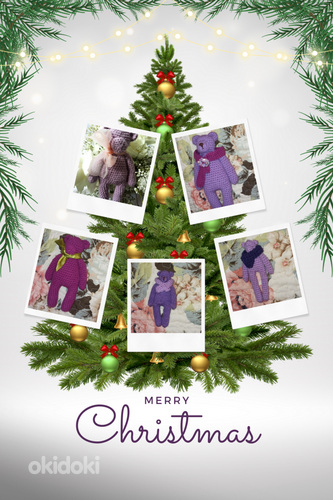 Lavender Teddy Bears/ Лавандовые медвежата