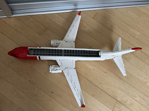 Lego plane Norwegian airlines (2128 pcs). MOC (7 foto / 7)