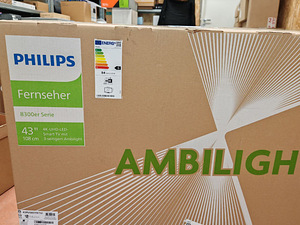 UUS!!! PHILIPS 43PUS8319/12 43" Smart TV AMBILIGHT (1 foto / 3)