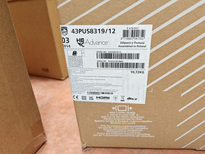 UUS!!! PHILIPS 43PUS8319/12 43" Smart TV AMBILIGHT (2 foto / 3)