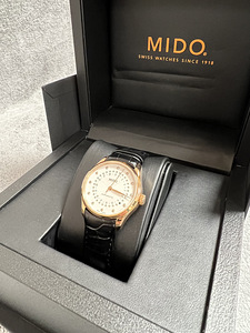 MIDO BELLUNA MYSTERIOUS DATE LADY AUTOMATIC DIAMONDS (1 foto / 6)