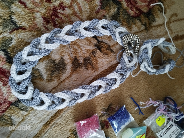 Ожерелье вязаное (фото #3)