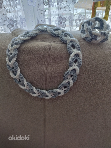 Ожерелье вязаное (фото #5)