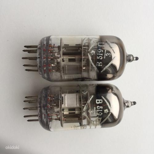 Radiolamp В 519 П 3 (2 tk.) (hõbe) + 6H23П (2 tk.) (foto #1)