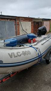 Paadikomplekt Honda Honwave T40 + Tohatsu 9.8 + Respo haagis (2 foto / 7)