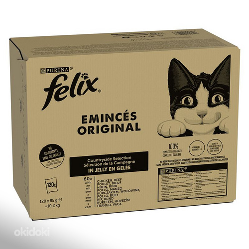 Felix Classic Pouches 120 x 85 г корм для кошек
